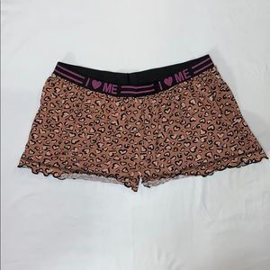 Heart Printed Short NWOT